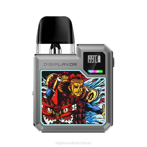 Digiflavor geekvape disposable - Digiflavor Digi-Q Pod-Kit Kriegergrau 20XD49