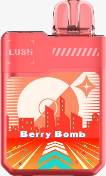 Digiflavor geekvape disposable - Digiflavor Geekbar LUSH Einwegartikel Beerenbombe 20XD9